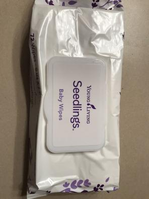 Young LIVING Baby Wipes Seedlings