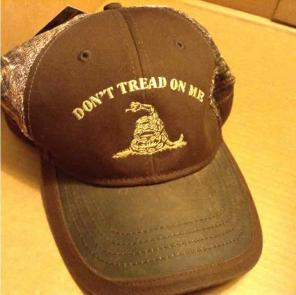 Brown baseball cap