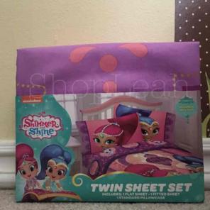 Shimmer and Shine Twin Sheet Set