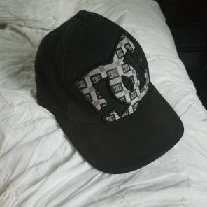 Black DC flexfit hat