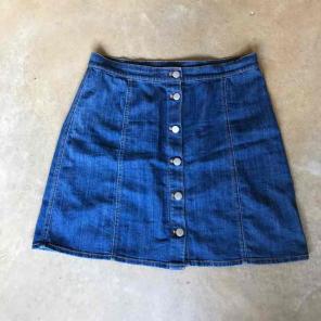 H&M blue Jean Skirt size 12