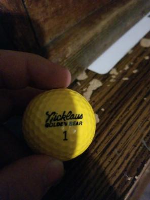 Vintage jack nicklaus goof ball