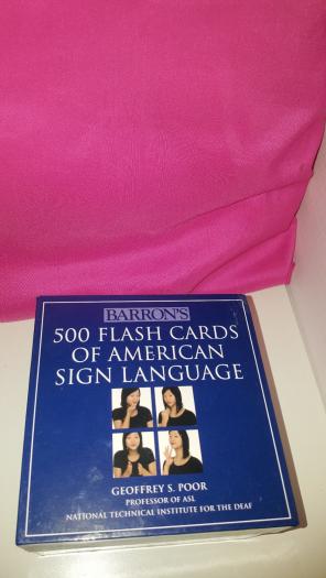 500 Flash Cards American Sign Language