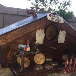 Handmade Birdhouse From Reclaimed Wood