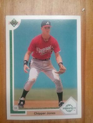Chipper Jones- Top Prospect Card