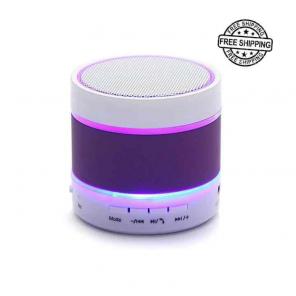 Wireless Bluetooth LED Speaker w Mic