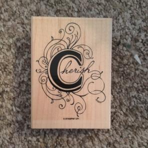 Stampin Up Cherish Stamp