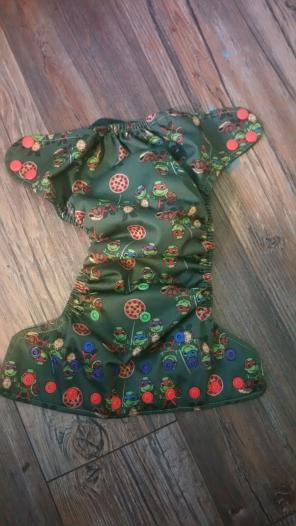 Tmnt cloth pocket diaper onesize