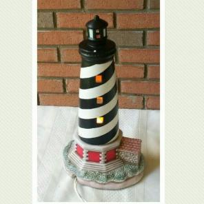 Cape Hatteras Lighthouse lamp by Lefton