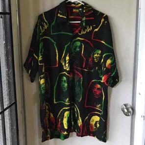 Bob Marley Hawaiian shirt