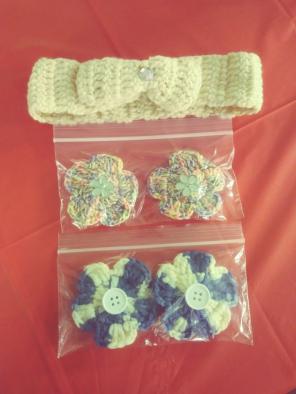 Hand made hair accessories