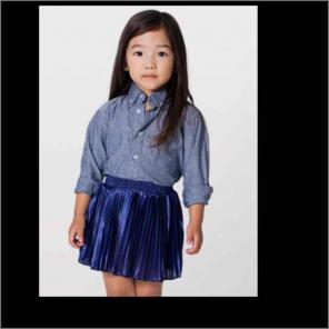 American Apparel Accordion Skirt Size 4T