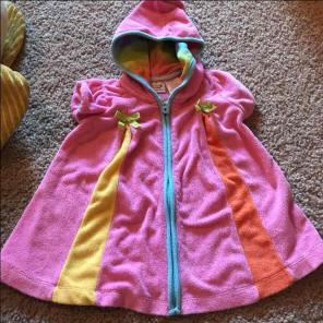 Baby girl bathing suit cover