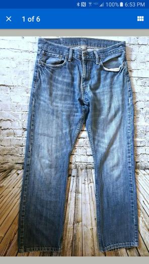 Levis jeans 514 slim straight 32x30
