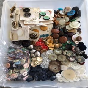 Lot Of Vintage Buttons
