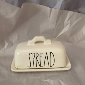 Rae Dunn Spread Butter Dish