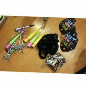 New year party things