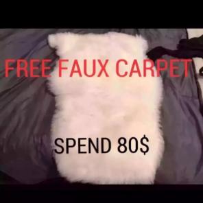 FAUX FUR CARPET