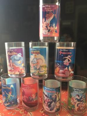 Disney Burger King Collectors Glasses