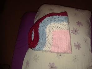 Yarn table mat