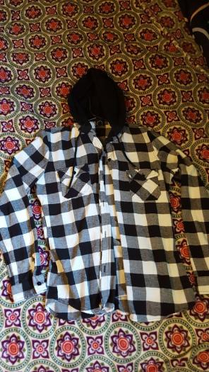 Hooded flannel