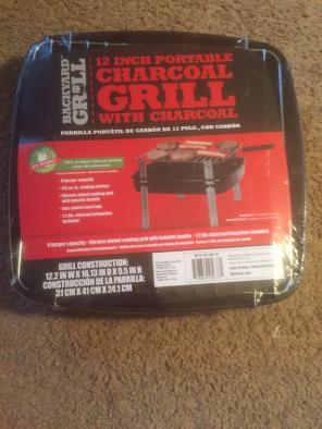 12in Charcoal Grill By Backyard Grills