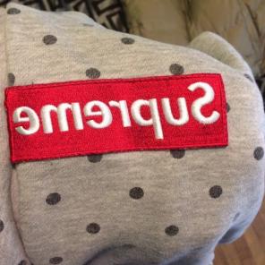 Supreme X Come des garçons Hoodie Collab