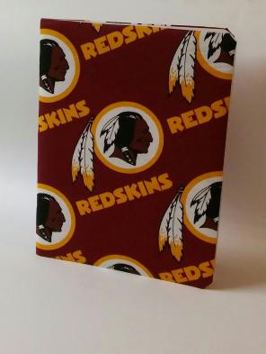 Washington Redskins Large Notebook