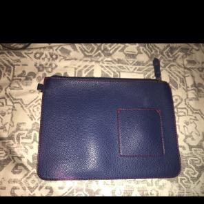 Navy Blue Make Up Bag