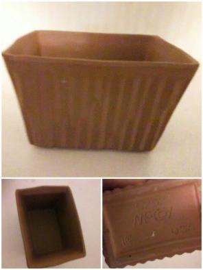 Vintage signed McCoy planter