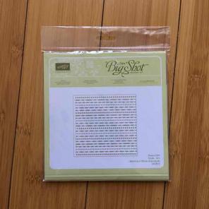 Stampin Up Festive Embossing Folder NWT