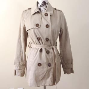 Small | Khaki Peacoat