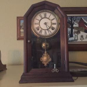 Antique Shelf Clock