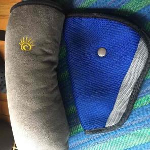 Car Seatbelt Strap Pillow Adjuster Set