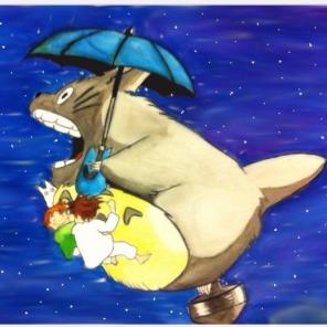 Flying Totoro