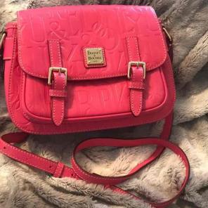 Dooney & Bourke Retro Crossbody Hot Pink
