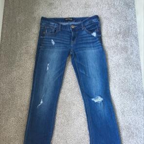 EXPRESS Cropped Skinny