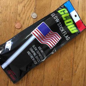 FREE shipping! US flag glow sticks