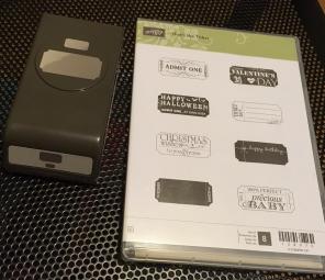 That's The Ticket Stampin Up Stamp Punch