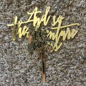 Wedding cake topper