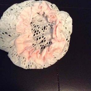 Etsy white mop cap photo Newborn $12