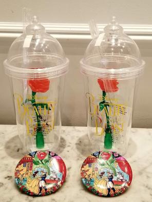 2 Beauty & The Beast Enchanted Rose cup