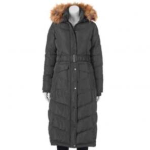 Floor length coat