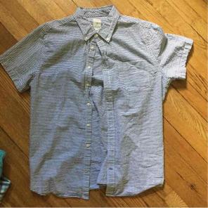 Mens Gap Shortsleeve Button Down sz XL