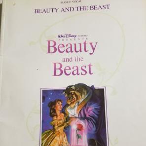 Beauty And The Beast guitar piano book