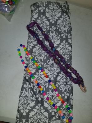 Nursing cover and teething necklaces