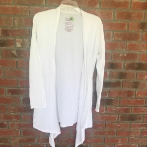 White Eco Cardigan