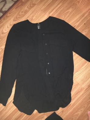 Black Button Up
