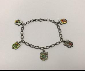 Vintage Sterling Silver Charm Bracelet