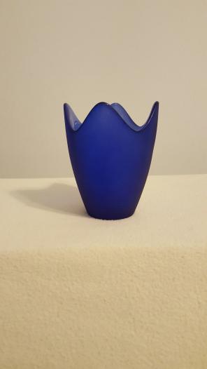 Cobalt blue small vase